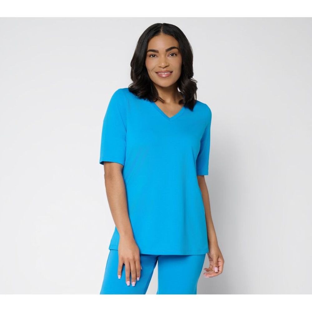 Belle by Kim Gravel Women's Top Plus Sz 3X Make Your Selection: Blue A724215